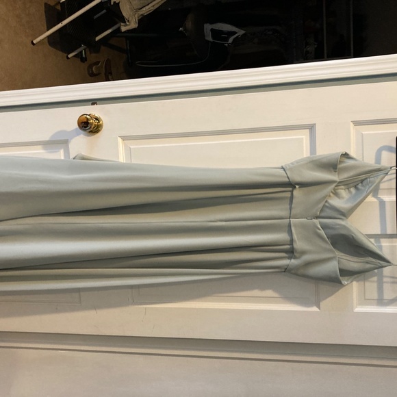 Jenny Yoo Amara Morning Mist Size 6 - Picture 5 of 5